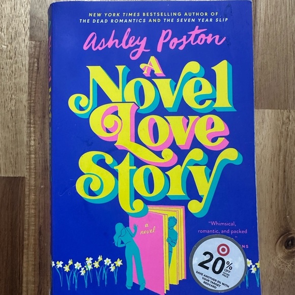 Ashley Postrn Other - Blue and Yellow Novel Love Story Book